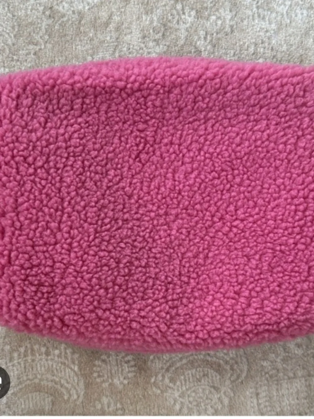 Sephora Pink Sherpa Cosmetic Pouch